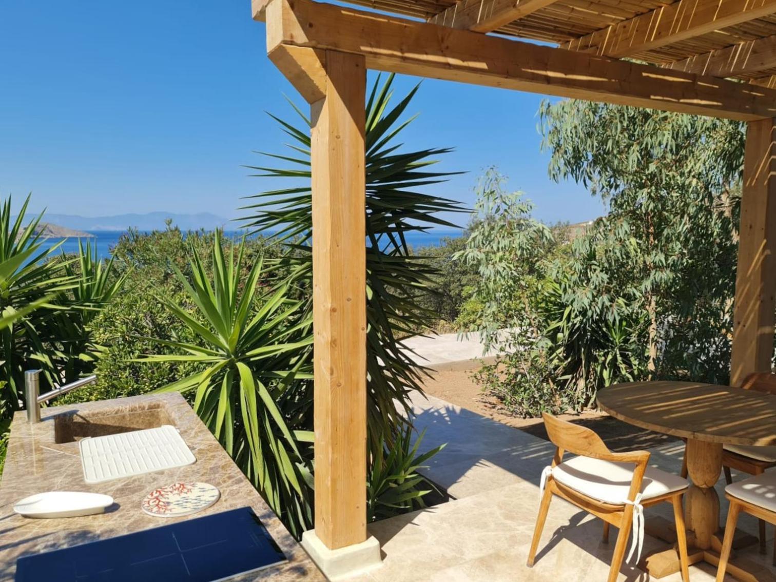 Tilos Villa Ливадия Экстерьер фото